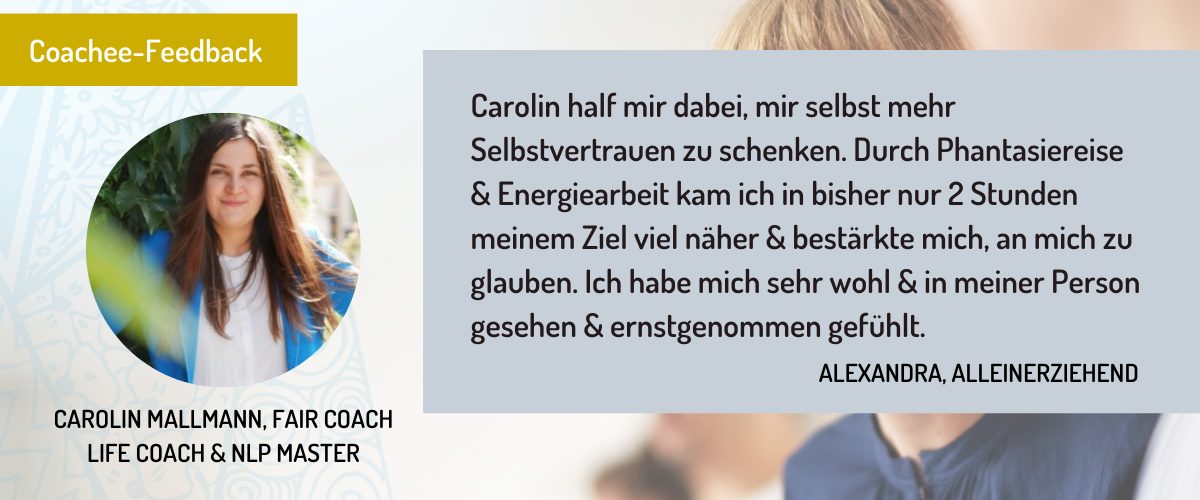 Feedback zu Carolin Mallmann